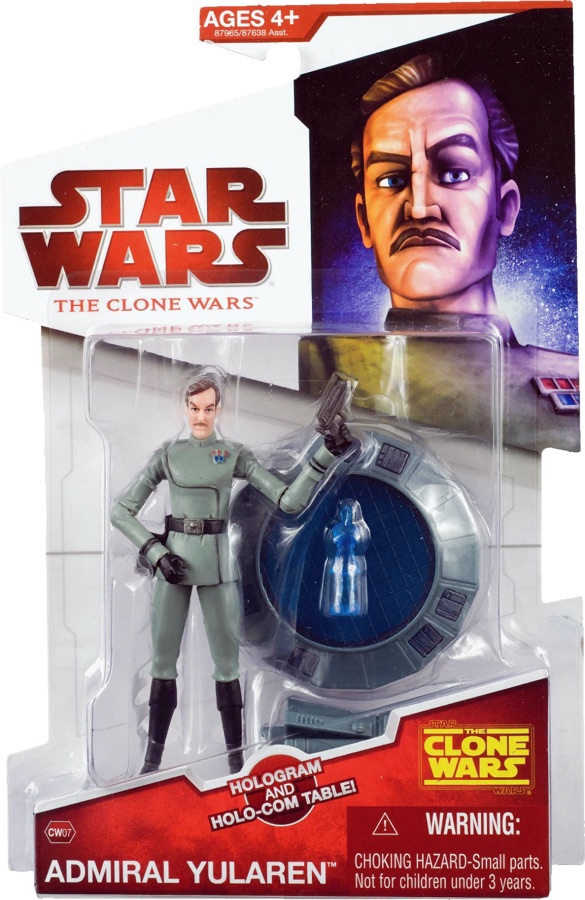 Star Wars The Clone Wars CW07 Admiral Yularen 2009