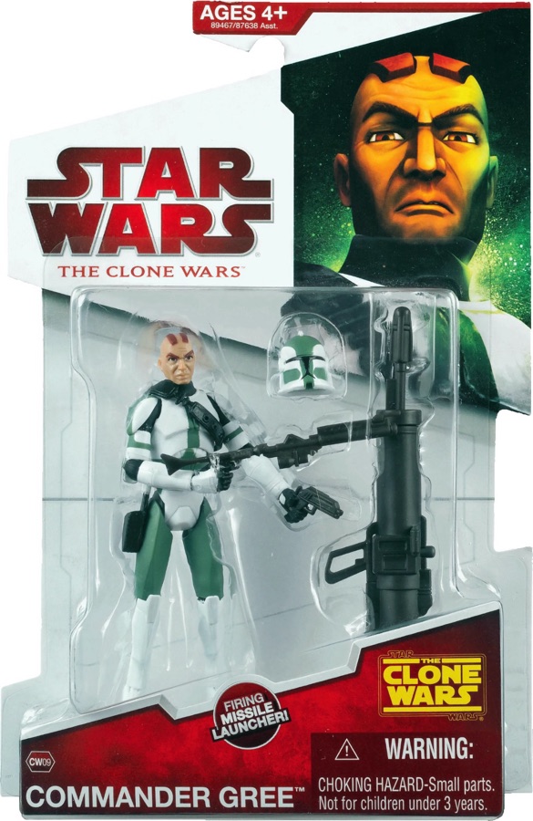 Star Wars The Clone Wars CW09 Commander Gree 2009
