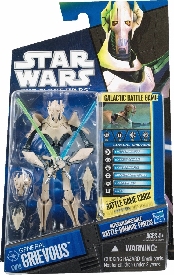 Star Wars The Clone Wars CW10 General Grievous 2010