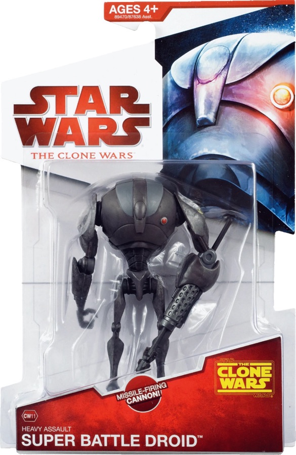 Star Wars The Clone Wars CW11 Heavy Assault Super Battle Droid 2009