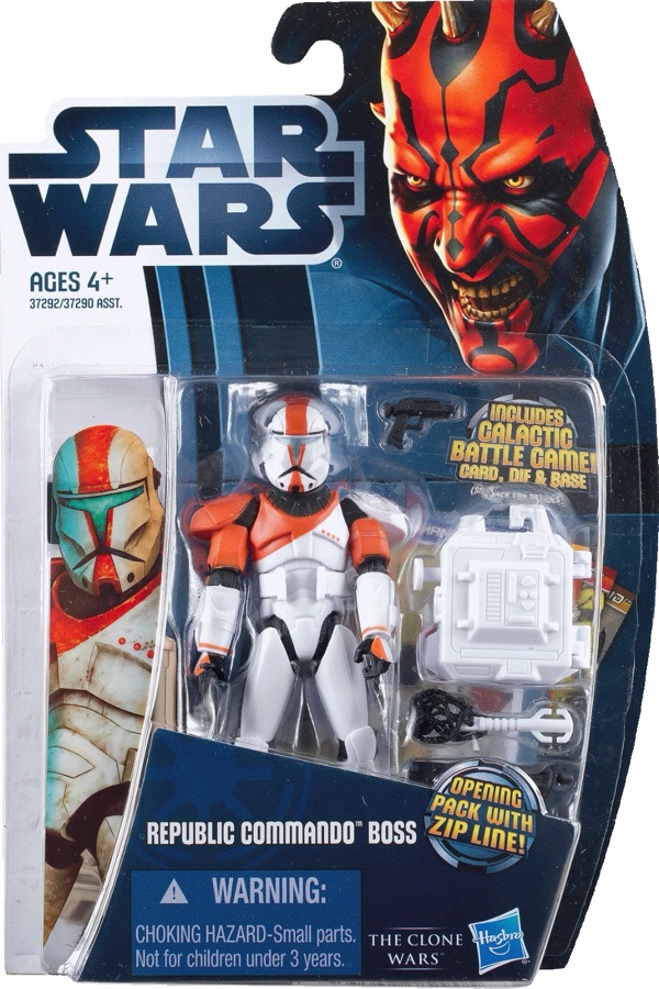 Star Wars The Clone Wars CW11 Republic Commando Boss 2012