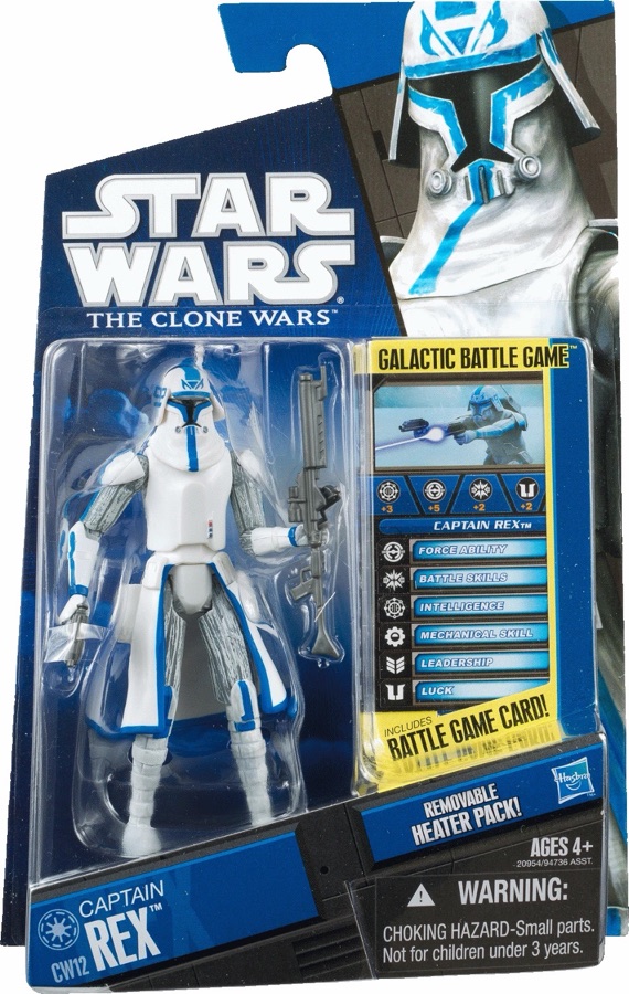 Star Wars The Clone Wars CW12 Captain Rex Cold Weather Gear 2010