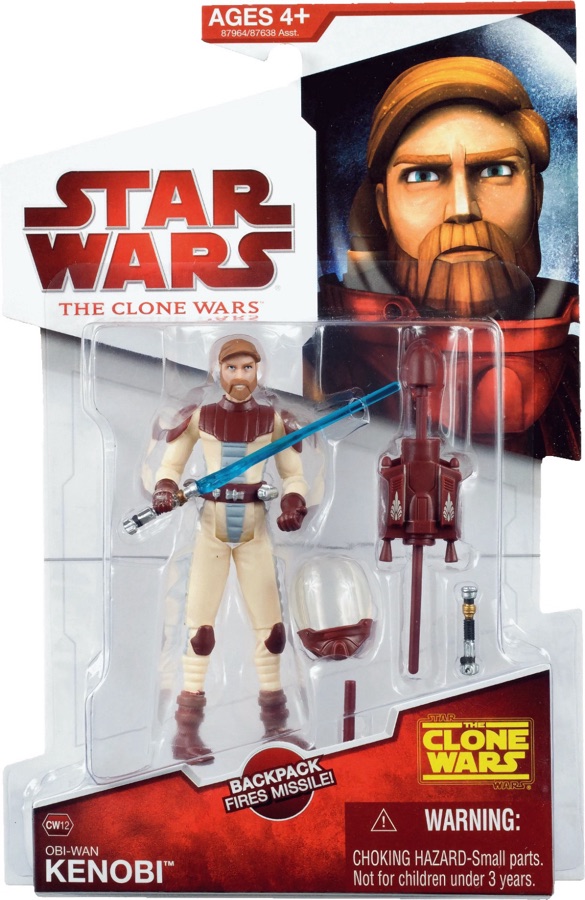 Star Wars The Clone Wars CW12 Obi-Wan Kenobi Space Suit 2009