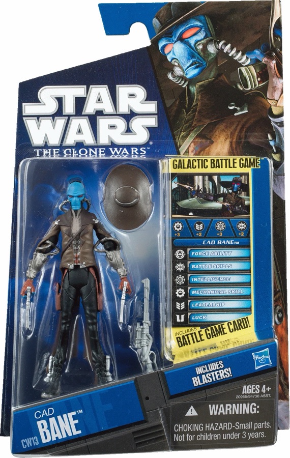 Star Wars The Clone Wars CW13 Cad Bane 2010