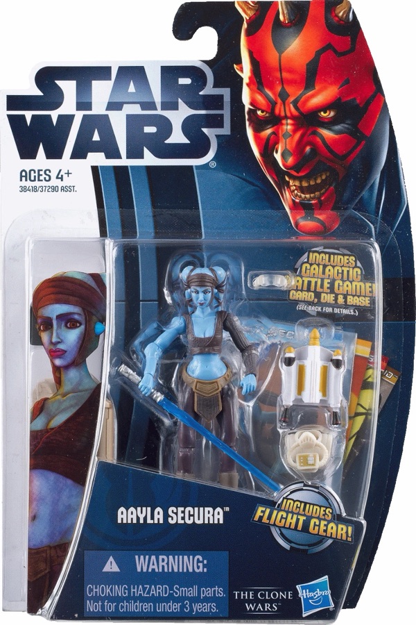 Star Wars The Clone Wars CW14 Aayla Secura 2012