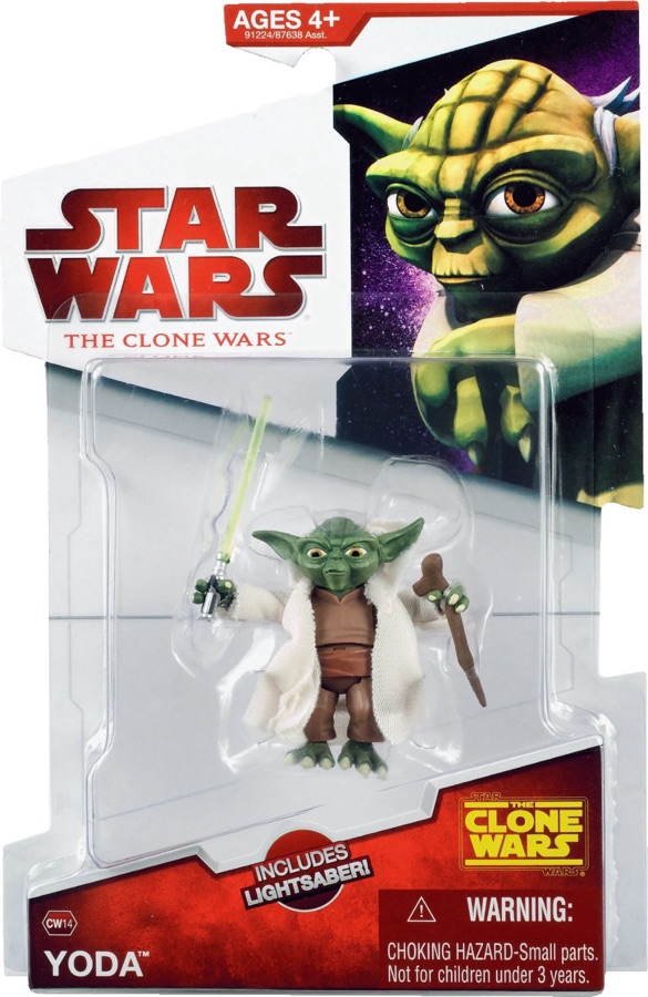 Star Wars The Clone Wars CW14 Yoda 2009