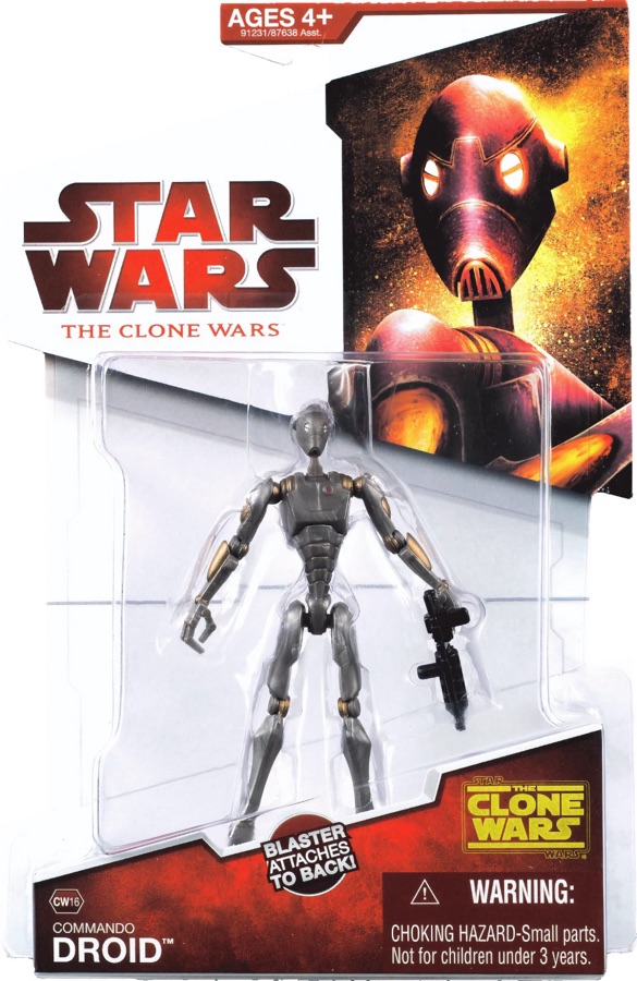 Star Wars The Clone Wars CW16 Commando Droid 2009