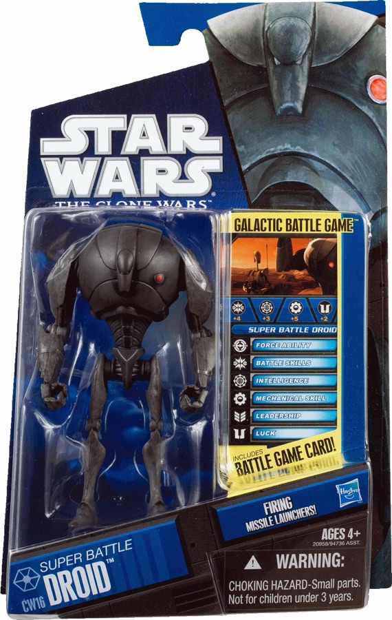 Star Wars The Clone Wars CW16 Super Battle Droid 2010