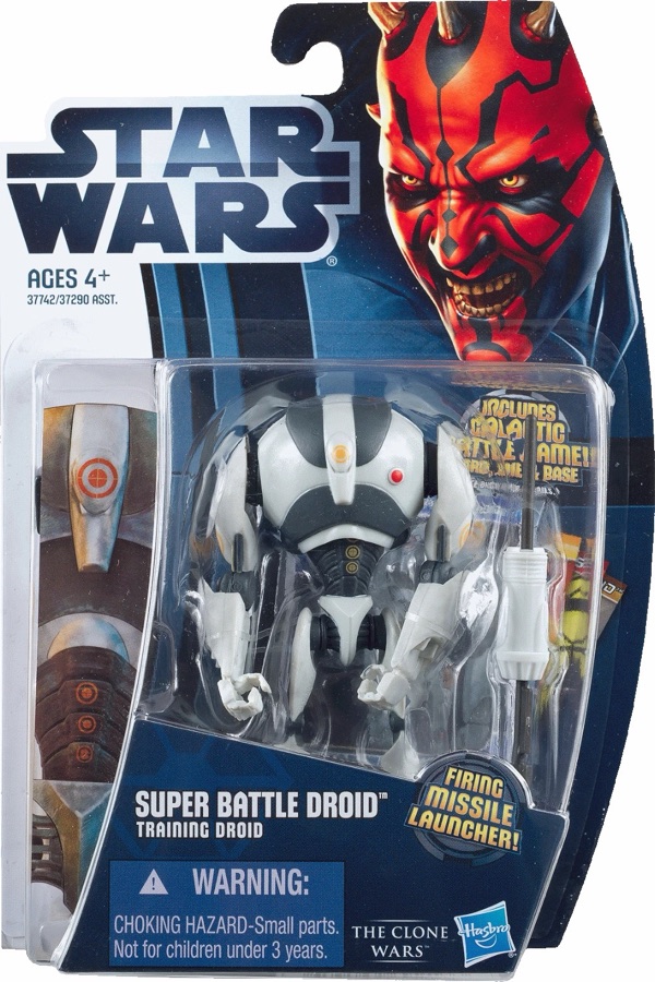 Star Wars The Clone Wars CW16 Super Battle Droid Training Droid 2012