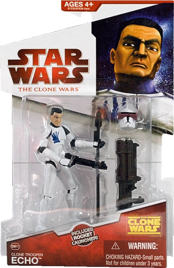 Star Wars The Clone Wars CW17 Clone Trooper Echo 2009