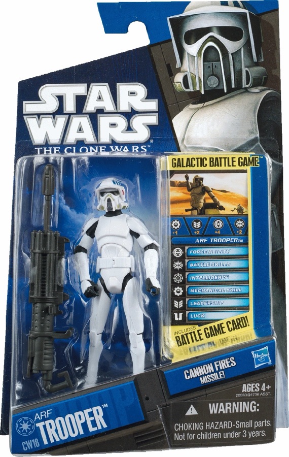 Star Wars The Clone Wars CW18 ARF Trooper 2010