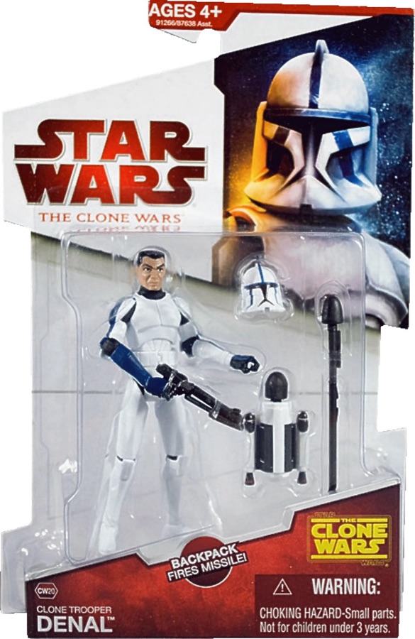 Star Wars The Clone Wars CW20 Clone Trooper Denal 2009