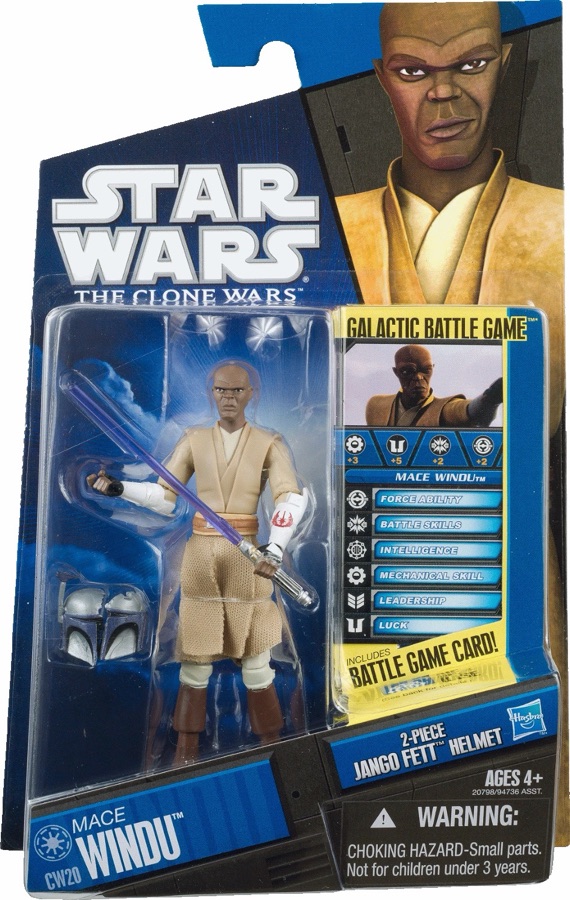 Star Wars The Clone Wars CW20 Mace Windu 2010