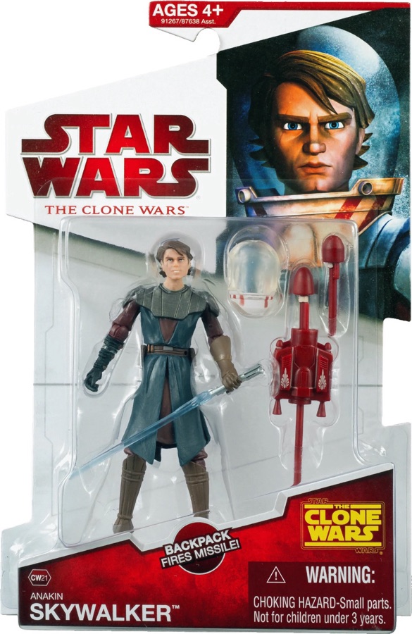 Star Wars The Clone Wars CW21 Anakin Skywalker Space Suit 2009