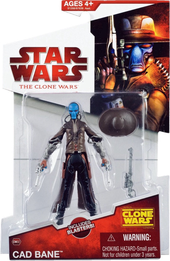 Star Wars The Clone Wars CW22 Cad Bane 2009