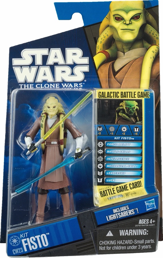 Star Wars The Clone Wars CW23 Kit Fisto 2010