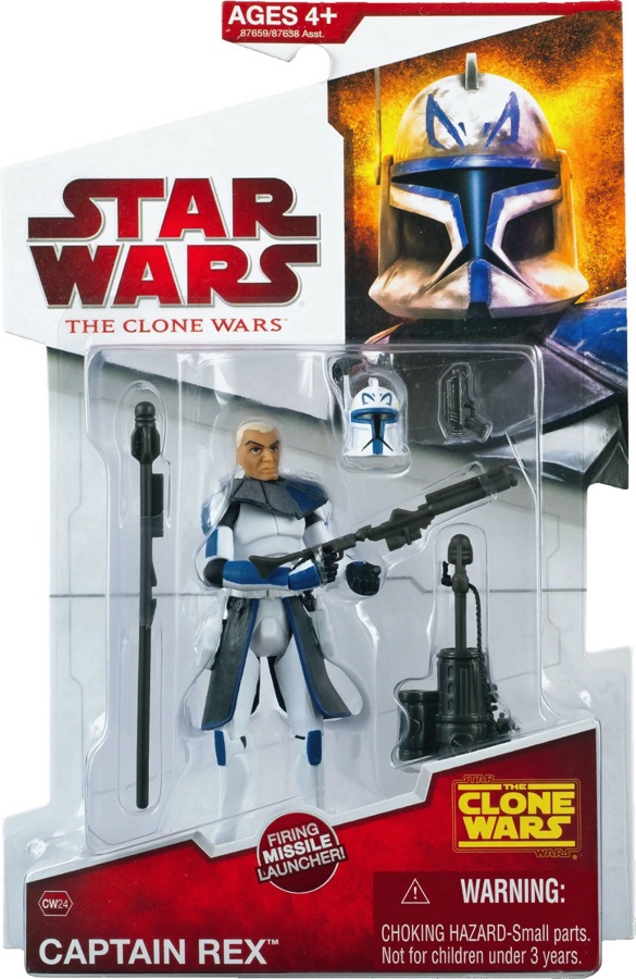Star Wars The Clone Wars CW24 Captain Rex 2009