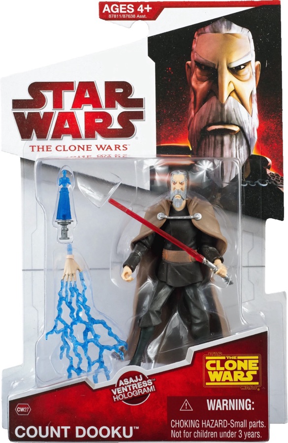 Star Wars The Clone Wars CW27 Count Dooku 2009
