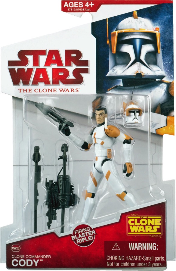 Star Wars The Clone Wars CW28 Clone Commander Cody 2009