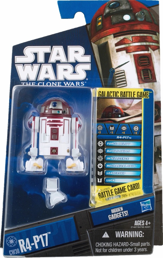 Star Wars The Clone Wars CW30 R4-P17 2010