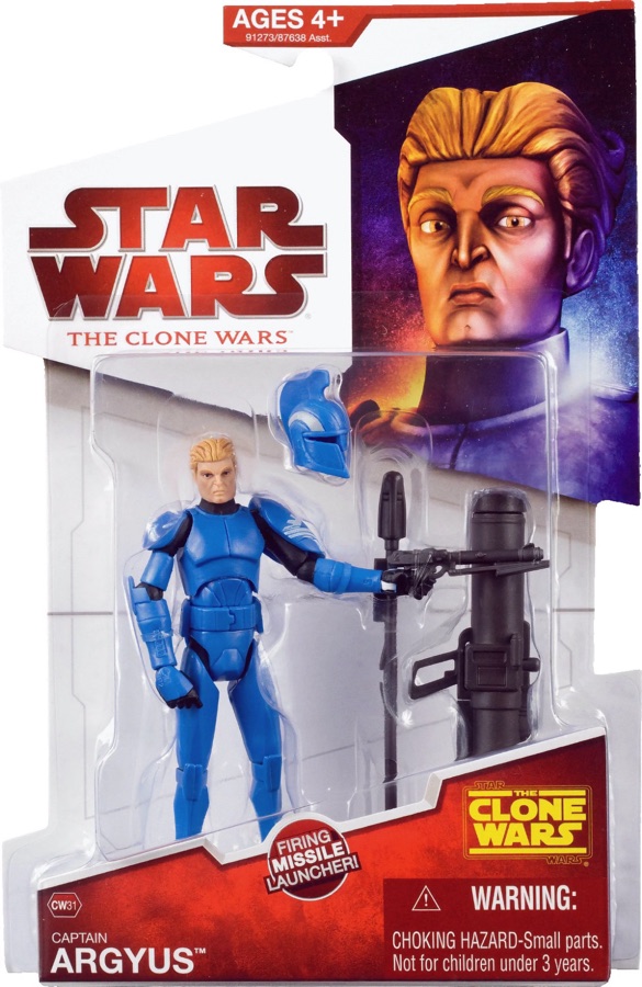 Star Wars The Clone Wars CW31 Captain Argyus 2009