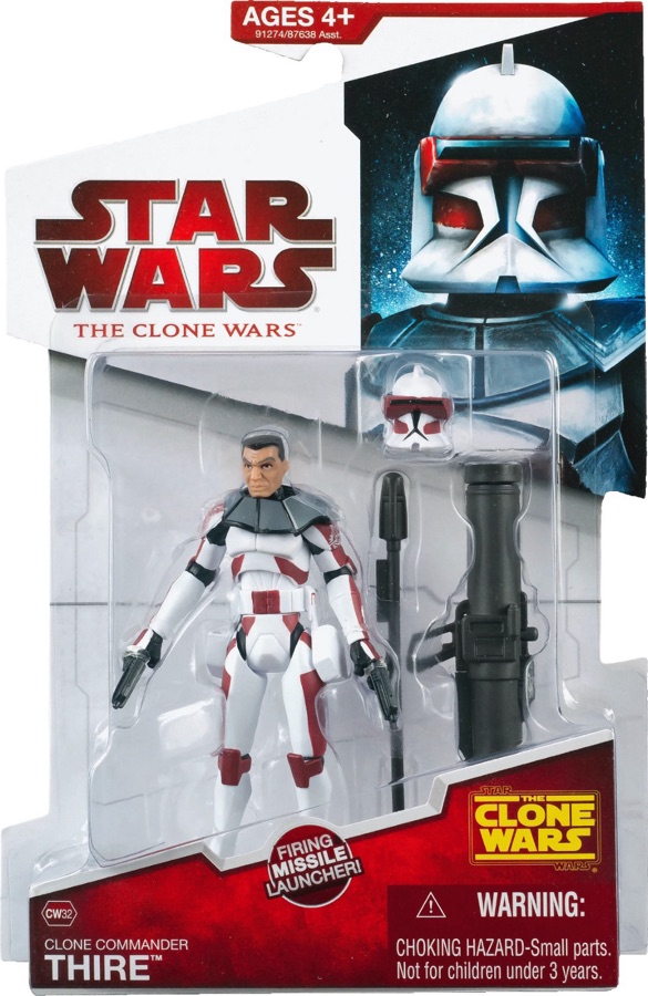 Star Wars The Clone Wars CW32 Clone Commander Thire 2009