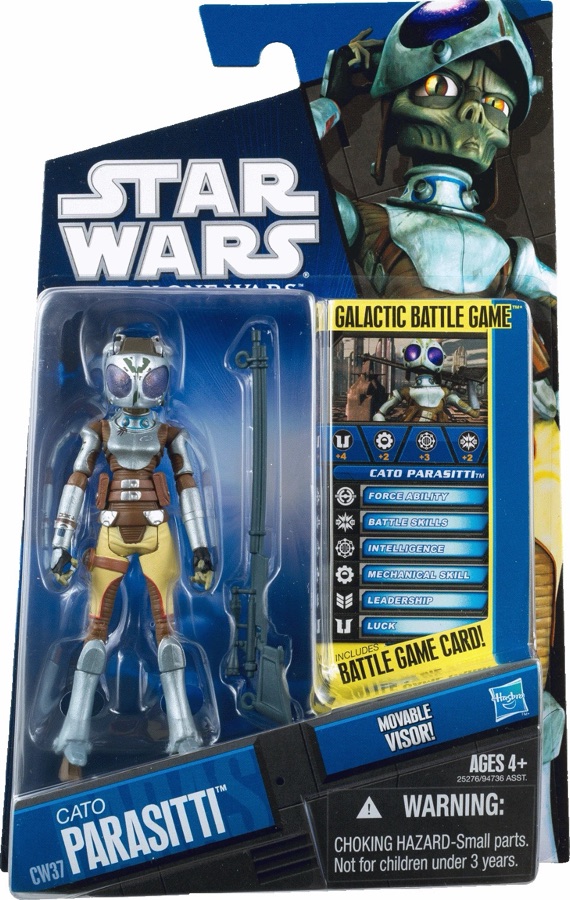 Star Wars The Clone Wars CW37 Cato Parasitti 2010