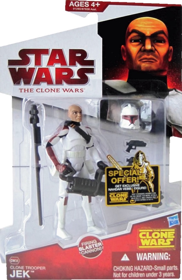 Star Wars The Clone Wars CW38 Clone Trooper Jek 2009