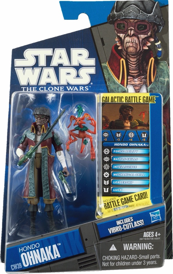Star Wars The Clone Wars CW39 Hondo Ohnaka 2011