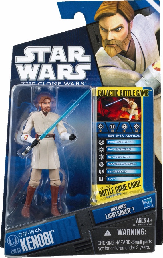 Star Wars The Clone Wars CW40 Obi-Wan Kenobi 2011