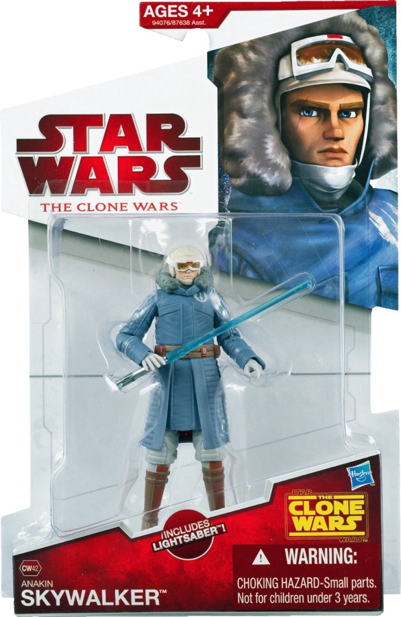 Star Wars The Clone Wars CW42 Anakin Skywalker Cold Weather Gear 2009