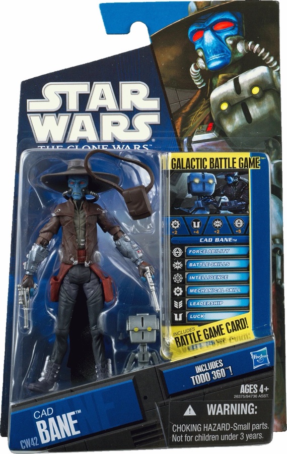 Star Wars The Clone Wars CW42 Cad Bane TODO 360 2011