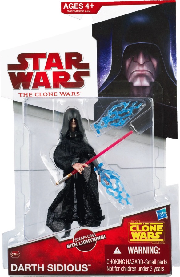 Star Wars The Clone Wars CW45 Darth Sidious 2009