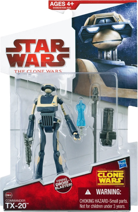 Star Wars The Clone Wars CW46 Commander TX-20 2009