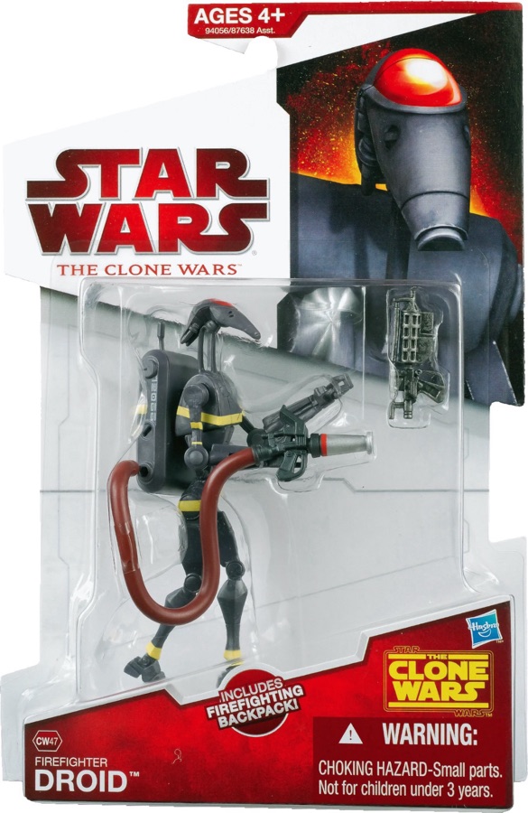 Star Wars The Clone Wars CW47 Firefighter Droid 2009