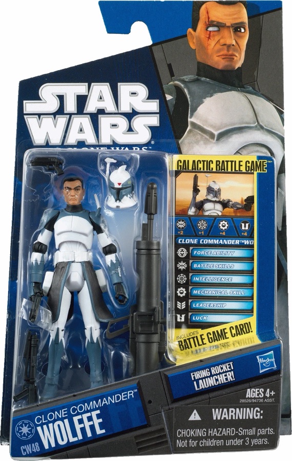 Star Wars The Clone Wars CW48 Clone Commander Wolffe 2011