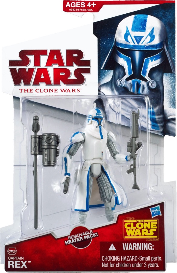 Star Wars The Clone Wars CW50 Captain Rex Cold Assault Gear 2009