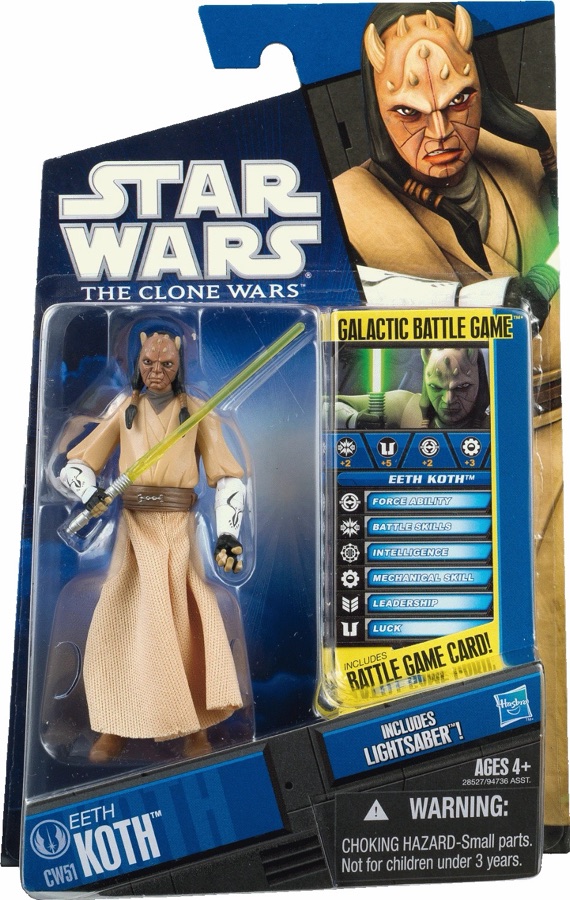 Star Wars The Clone Wars CW51 Eeth Koth 2011