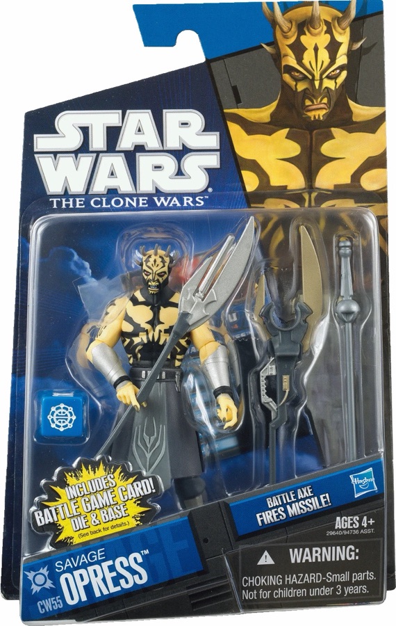 Star Wars The Clone Wars CW55 Savage Opress Shirtless 2011