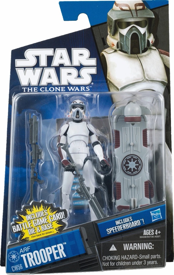 Star Wars The Clone Wars CW56 ARF Trooper Kamino 2011