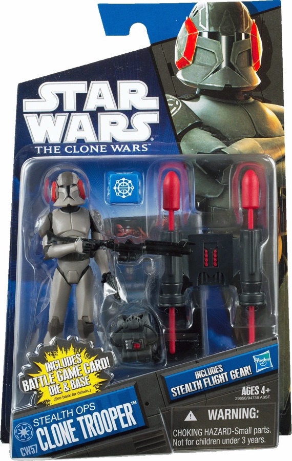 Star Wars The Clone Wars CW57 Stealth Ops Clone Trooper 2011