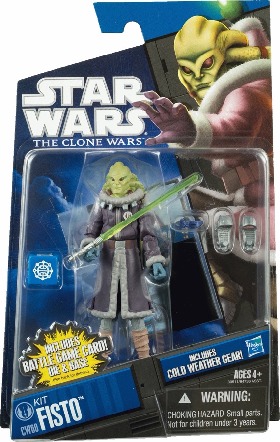 Star Wars The Clone Wars CW60 Kit Fisto Cold Weather Gear 2011