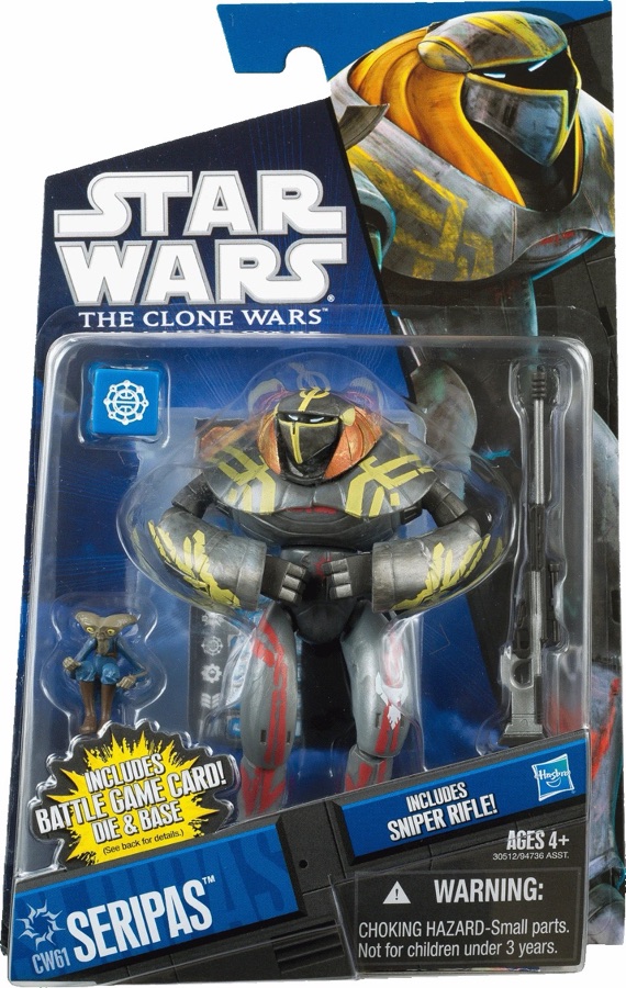 Star Wars The Clone Wars CW61 Seripas 2011