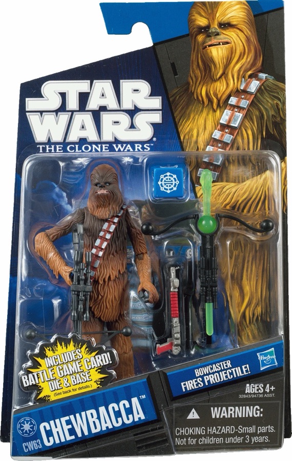 Star Wars The Clone Wars CW63 Chewbacca 2011