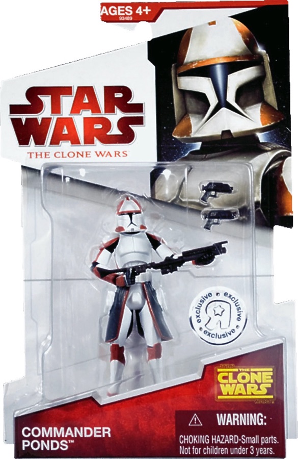 Star Wars The Clone Wars Commander Ponds Toys R Us Exclusive 2009