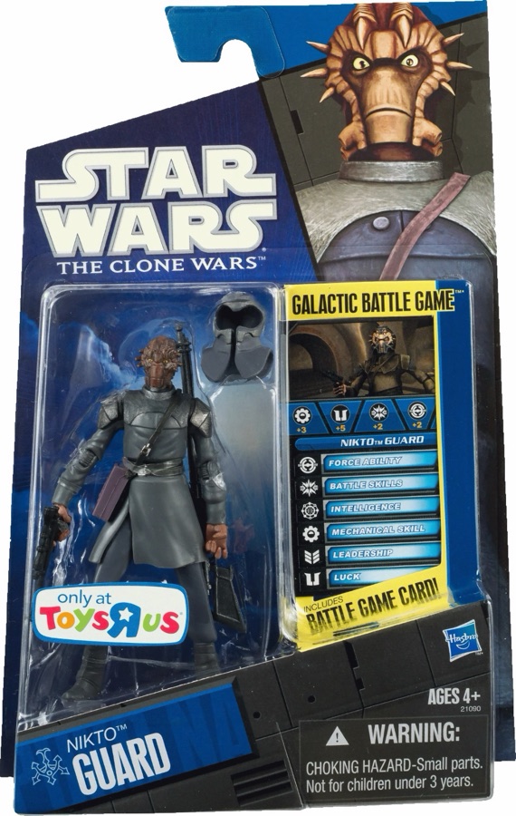 Star Wars The Clone Wars Nikto Guard Toys R Us Exclusive 2010