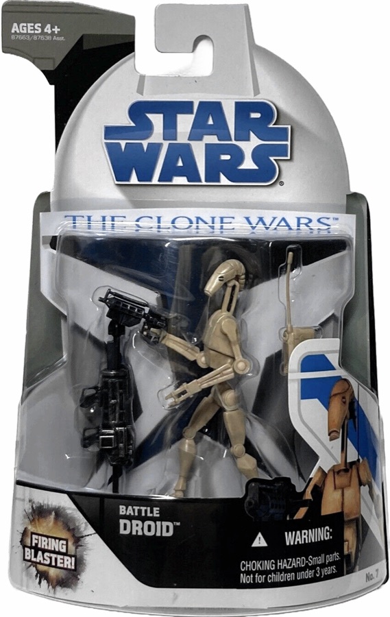 Star Wars The Clone Wars No 07 Battle Droid 2008