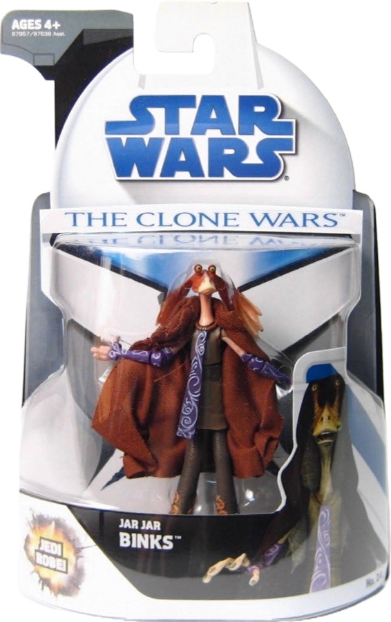 Star Wars The Clone Wars No 24 Jar Jar Binks Jedi Robe 2009