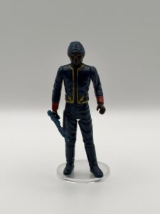 Vintage Kenner Bespin Security Guard Black Action Figure